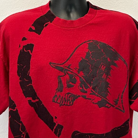 Vintage Y2Ks Metal Mulisha T Shirt Biker Supercross MMA Motocross Red XL X-Large - Picture 4 of 9